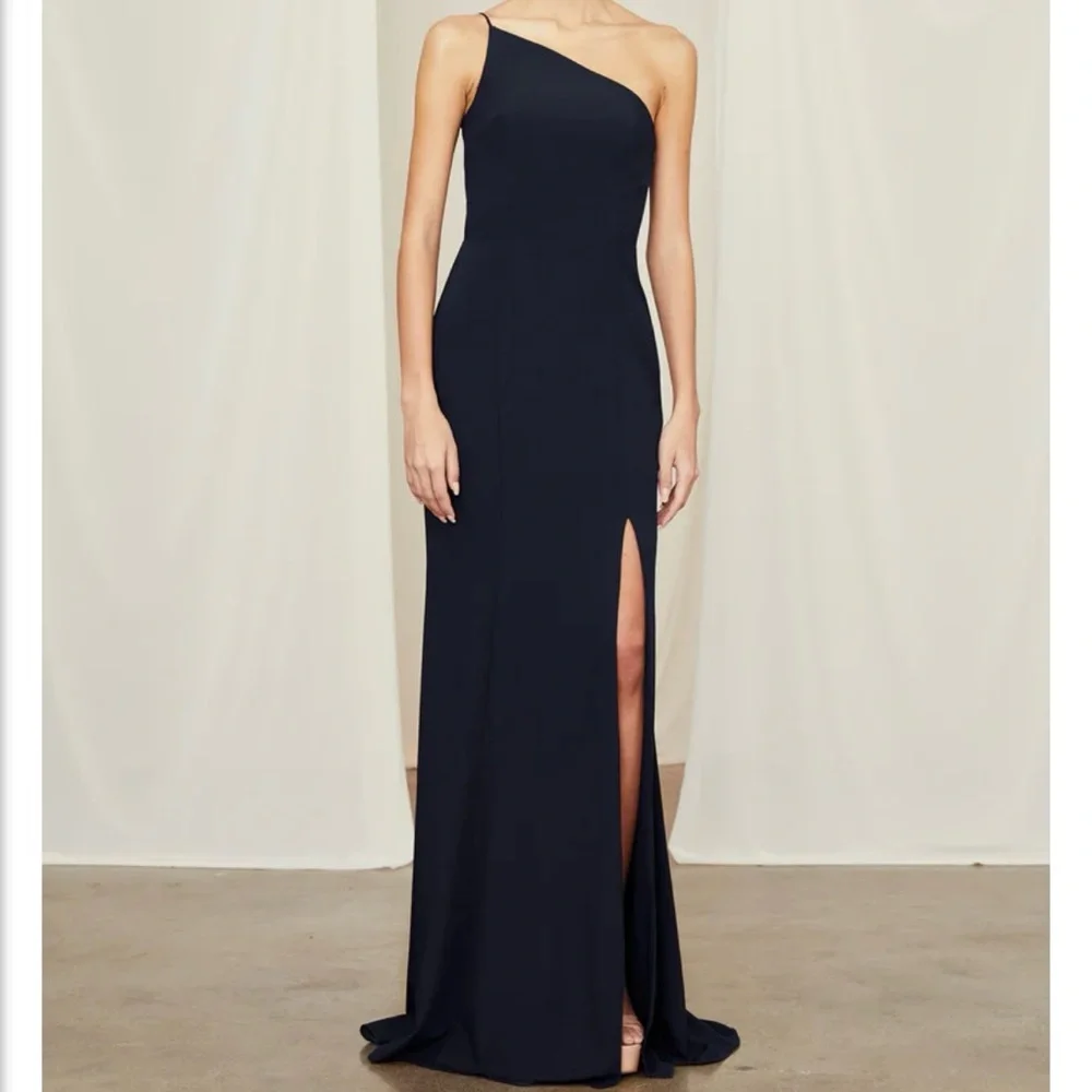 AMSALE Sloan Black Gown, Size 2 - Picture 1 of 13